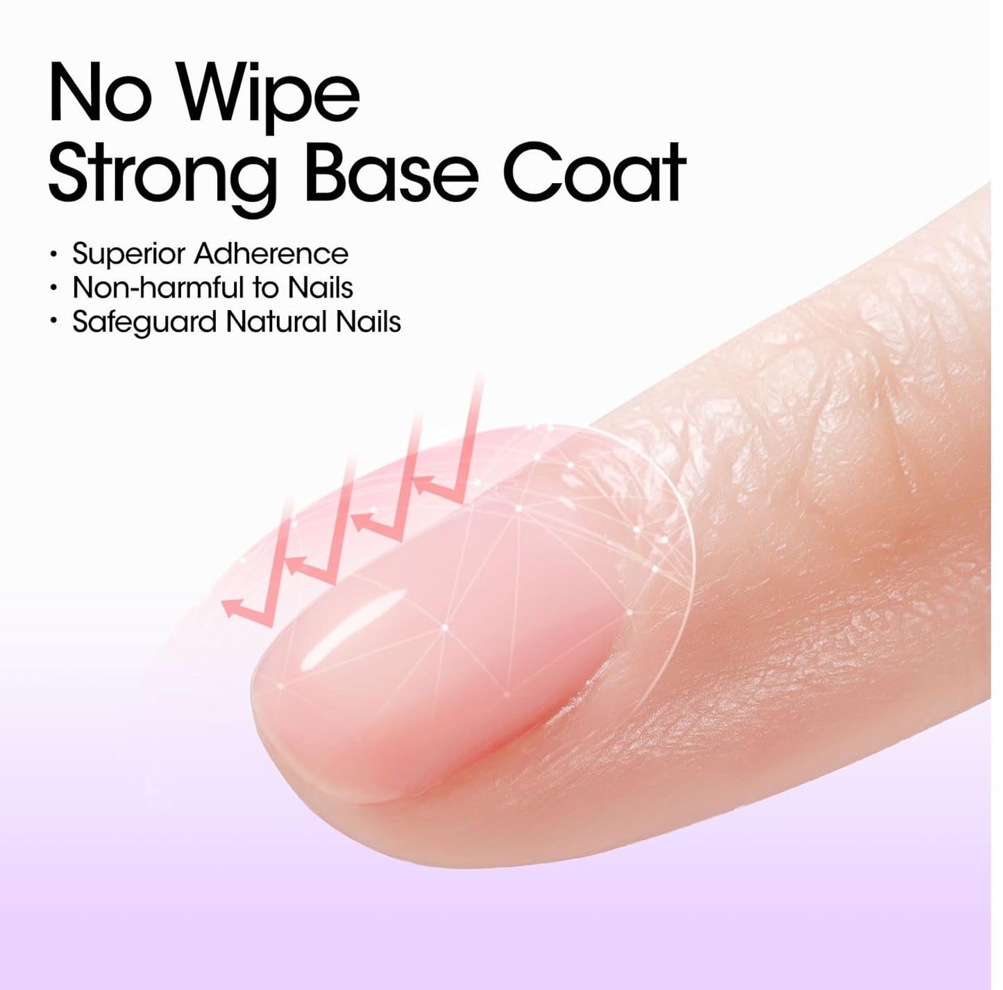 GELLEN Gel Top Coat and Base Coat 2 Pcs 18ml Superior Base Coat Top Coat Set No Wipe Soak Off Ultra Glossy Top Coat Gel Nail Polish UV LED Clear Nail Polish Long Lasting for 28+ Days-Velvo Beauty