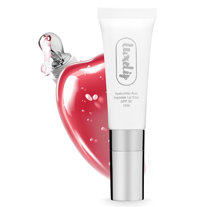 Tinted Lip Balm Elixir for OIder Women, Hydrating Vegan Lip Care with Sheer Color & Moisturizing Glow – Non-Sticky Nourishing, Lip Plumping Treatment for Soft, Smooth Lips (Rosewood 10ml)-Velvo Beauty