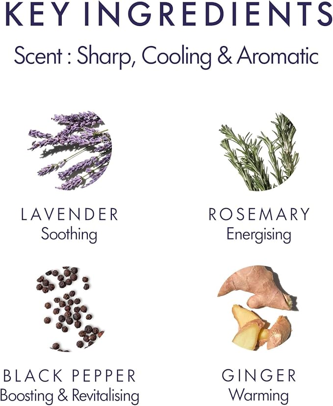 Aromatherapy Associates De-Stress Muscle Bath and Shower Oil, Natural Body Oil for Deep Relaxation and Comfort, Hydrating Body Made with 3 Essential Oils (1.86 oz)-Velvo Beauty