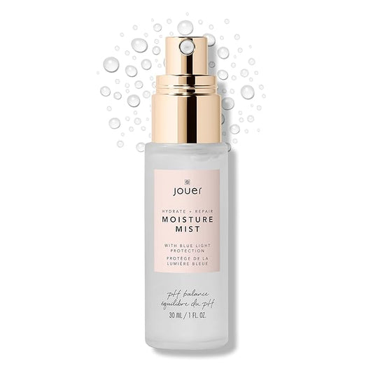 Jouer Hydrate & Repair Moisture Mist with Blue Light Protection, 30ml - Face Spray Mist Hydrating - Makeup Refreshing Mist - Vegan Friendly - Paraben, Gluten, Cruelty & Talc Free-Velvo Beauty