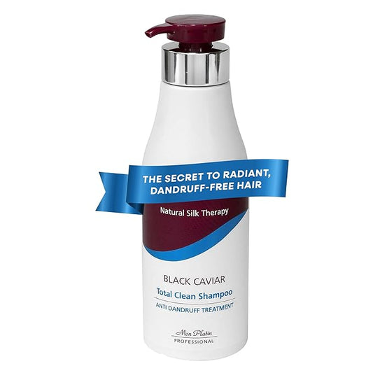 Mon Platin Black Caviar Total Clean Anti-Dandruff Shampoo - 500ml (17oz)-Velvo Beauty
