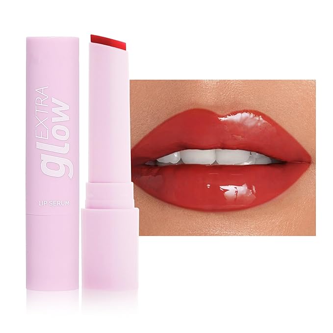 MAEPEOR Nourishing Lip Balm 8 Colors Smooth Moisturizing Lip Glow Gloss Non-Sticky and Long-lasting Hydrating Jelly Lip Balm for Women and Girls (Color 06)-Velvo Beauty