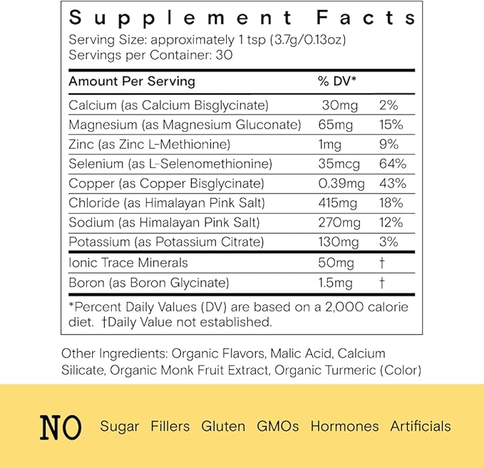 Moon Juice - Mini Dew Electrolytes Powder - Pomelo Grapefruit (30 Servings) - 2in1 Electrolytes & Minerals - Hydration Powder - Magnesium, Calcium, Potassium & Pink Salt - Sugar Free, Vegan, Non GMO-Velvo Beauty