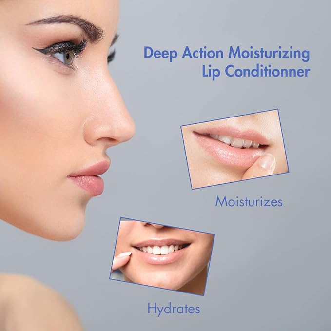 Bleu Lavande - Natural Lavender Lip Conditioner – Stick Lip Balm Repairs, Moisturizes & Protects - Soothes Chapped Lips & Restores Hydratation - Olive Oil & Shea Butter Base Lip Care - 4.2g - 3 Pack-Velvo Beauty