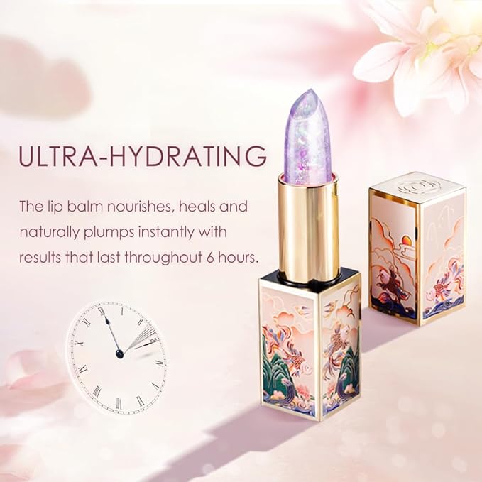 CATKIN Lip Balm Color Tinted Changing Lipstick Ultra Hydrating Lip Moistrurizer Chapstick with Vitamin E Nourishing For Cracked & Dry Lips 0.12 oz C07 Amethyst-Velvo Beauty