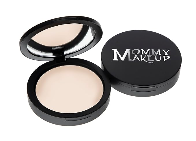 Mineral Dual Powder in Lullaby (Light) | 4-in-1 Pressed Mineral Foundation with SPF 15 for Flawless Glow & Soft Looking Skin | Oil Free, Talc Free, Gluten Free | 0.45 Oz | by Mommy Makeup-Velvo Beauty