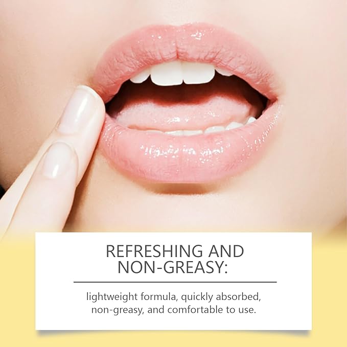 Honey Lip Balm, Propolis Long Lasting Hydrating Lip Butter & Mask, Overnight Nourishing Care, Gentle Exfoliation, Non-sticky Fresh Texture-Velvo Beauty