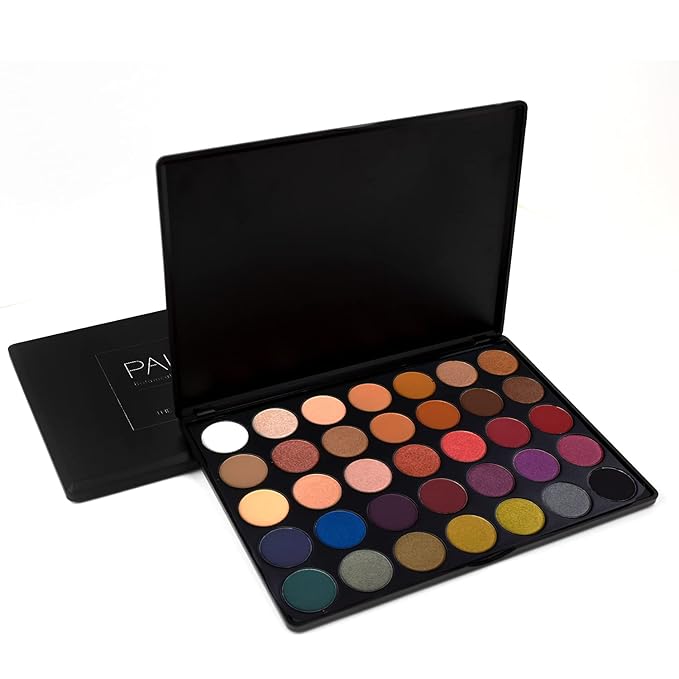 Palladio Ultimate Pro Eyeshadow Palettes, Professional and Personal Use, 35 High Pigmented Powder Colors, Matte, Shimmer, Satin Finishes, Long Lasting (SPRING 2020)-Velvo Beauty