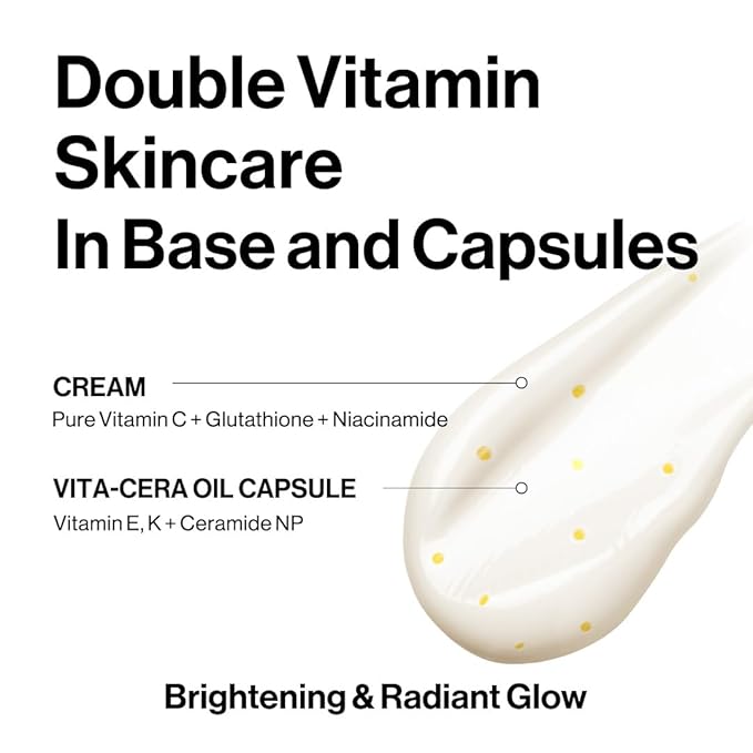 d'alba Piedmont Italian White Truffle Oil Capsule Cream, Glass Skin with Vita-Cera Oil Capsules, Deep Hydration Face Moisturizer (1.94 oz.)-Velvo Beauty