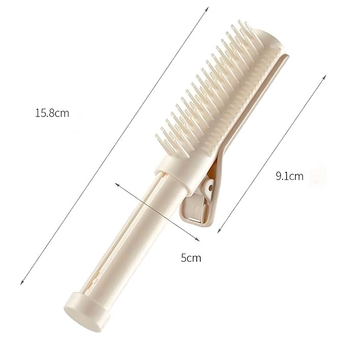 Retractable Hair Root Volume Clips, 2-in-1 Hair Styling Tool, Volumizing Roller Comb for Travel-Velvo Beauty