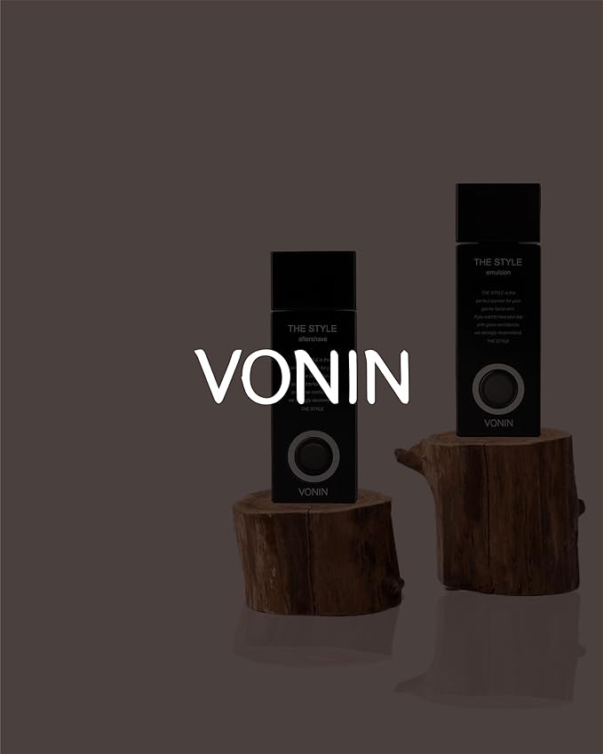 (The Style Aftershave Set, 11.5fl oz) - Men's Skincare Kit for Smooth Skin CoQ10, Cypress, AHA | Korean Skincare-Velvo Beauty