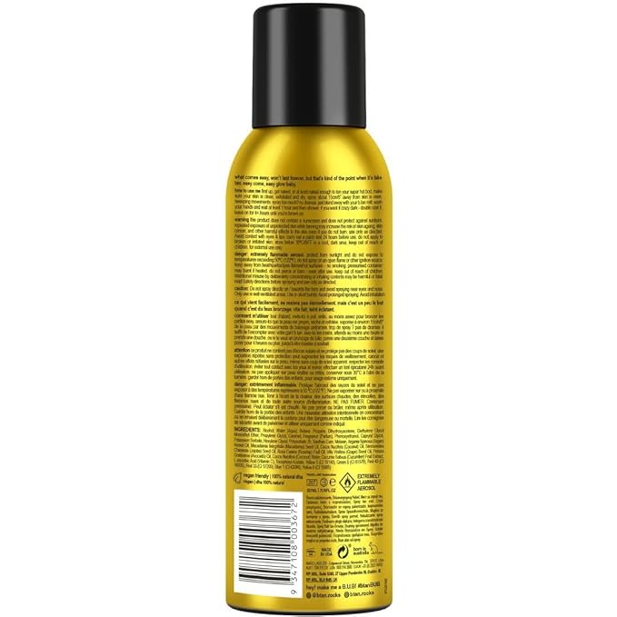 b.tan Self Tanner Bronzing Mist | Fast, 1 Hour Express Sunless Tanning Spray, No Fake Tan Smell, Dark Bronzing Glow, Face & Body, No Added Nasties, Vegan & Cruelty Free, 7 Fl Oz-Velvo Beauty