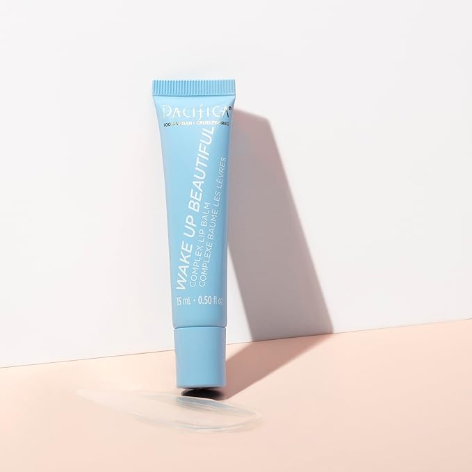 Pacifica Beauty Complex Lip Balm Trio Set, Makeup, Glow Baby, Wake Up Beautiful, Vegan Collagen, Lip Gloss, Orange, Lavender, Lemon, Vanilla, Non Sticky Formula, 0.30 fl oz Each (Set of 3)-Velvo Beauty