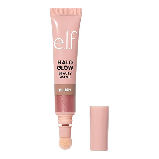 e.l.f. Halo Glow Blush Beauty Wand, Liquid Blush Wand For Radiant, Flushed Cheeks, Infused With Squalane, Vegan & Cruelty-free, Pink-Me-Up-Velvo Beauty
