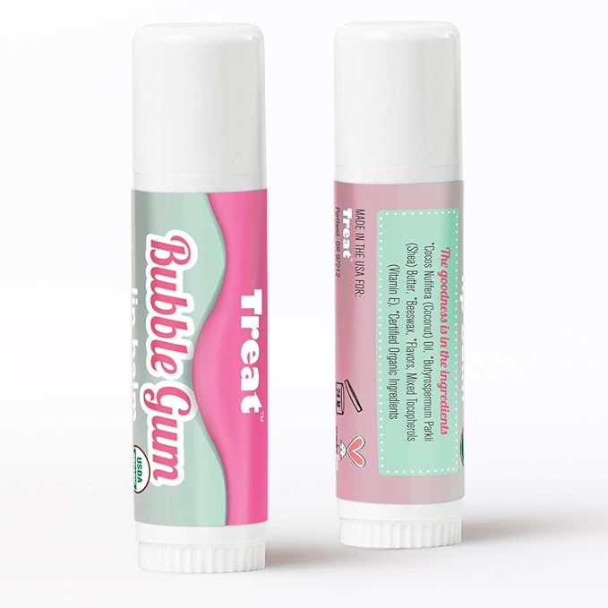 TREAT© Jumbo - Cruelty Free .50 OZ (BUBBLE GUM LIP BALM)-Velvo Beauty