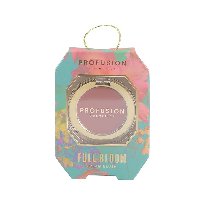 Profusion Cosmetics Cream Blush- Lightweight, Easy-Blend Creamy Texture, Soft, Natural Satin Finish Creating a Natural and Charming Makeup (Rose Petal, 1)-Velvo Beauty
