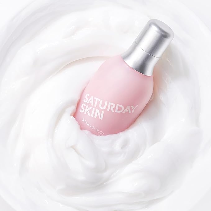 Saturday Skin Wide Awake Brightening Cream Illuminating Eye Cream for Wrinkles, Puffy Eyes+Dark Circles Lightweight, Moisturizing, Deeply Hydrates, Anti Aging Reduce Fine Lines 1.01 Fl Oz (30ml)-Velvo Beauty
