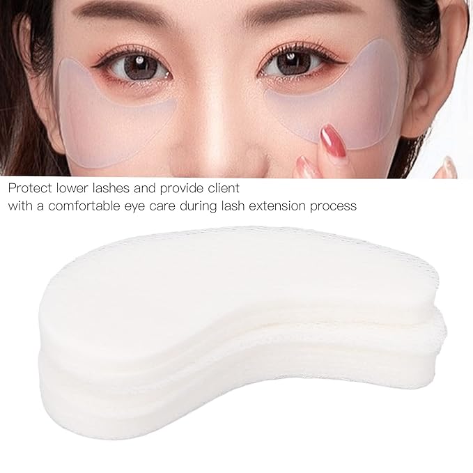 160pcs Eye Mask Paper Sheet, Disposable Thin Eye Compressed Facial Mask Paper Eye Care Towel Sheet for Salon Beauty-Velvo Beauty