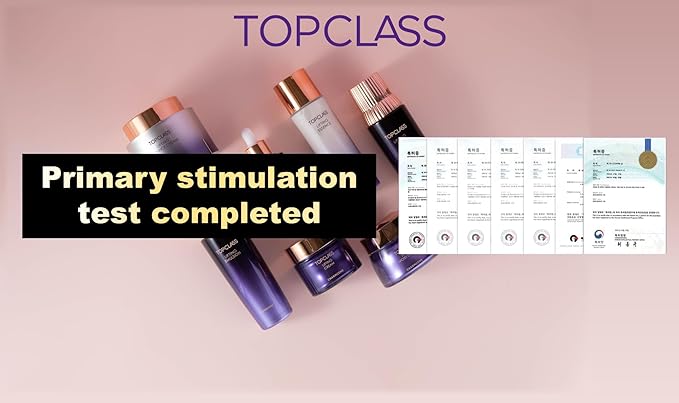 CHARMZONE TOPCLASS Lifting Signature Skincare Set of 4 Includes Toner Emulsion Cream and Control Cream (11.16 oz) , Triple Collagen Firm Skin Valentine Gift for Women-Velvo Beauty