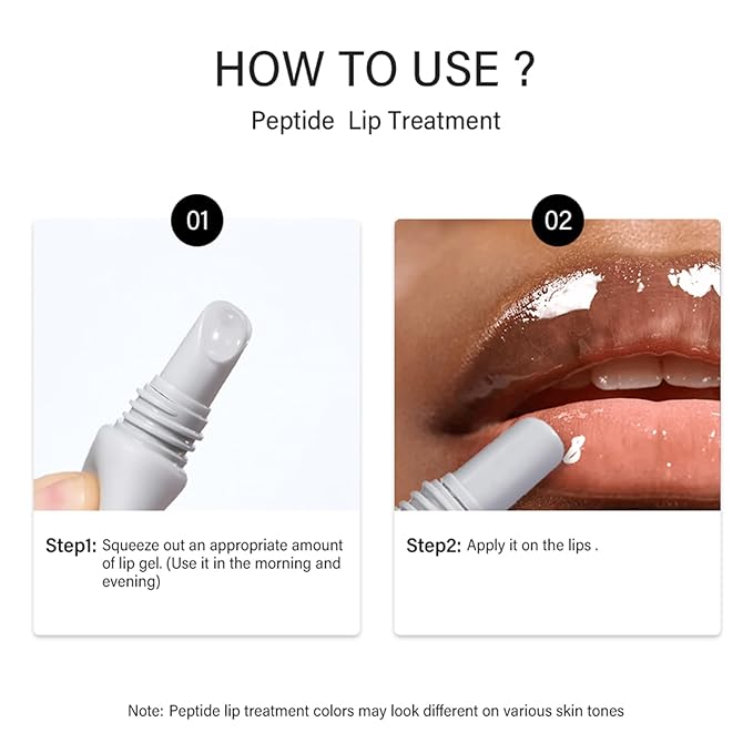 Glow Lip Balm,Moisturizing Lip Balm for Dry Cracked Lips,Hydrating Lip Balm with Glossy Finish,Moisturizers & Treats Lips Nourishing Lip Care Lip Repair Gel Peptide Lip Treatment (03# Salted caramel)-Velvo Beauty