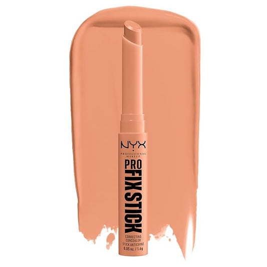 NYX PROFESSIONAL MAKEUP Pro Fix Stick Correcting Concealer, Buildable Medium Coverage Concealer Stick - Dark Peach-Velvo Beauty