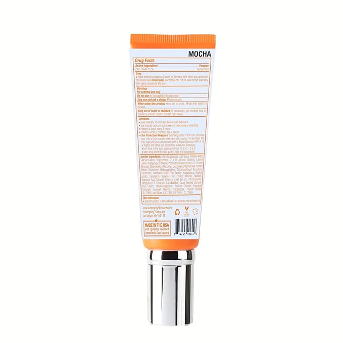 Suntegrity Impeccable Skin - Tinted Sunscreen, Broad Spectrum SPF 30 (Mocha)-Velvo Beauty