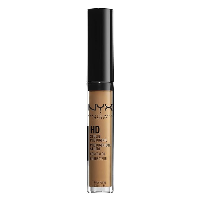 NYX PROFESSIONAL MAKEUP HD Studio Photogenic Concealer Wand, Medium Coverage - Nutmeg-Velvo Beauty
