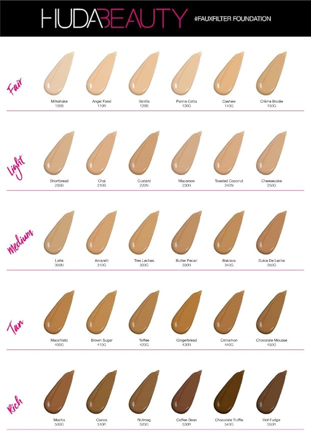 Huda Beauty Faux Filter Foundation in Toffee 420G #FauxFilter-Velvo Beauty