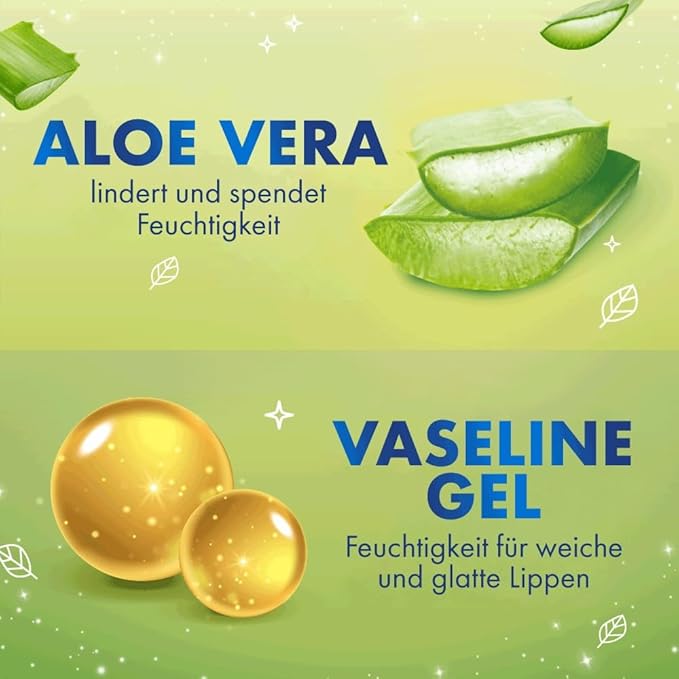 Vaseline Aloe Fresh Lip Therapy Stick- .16 oz-Velvo Beauty
