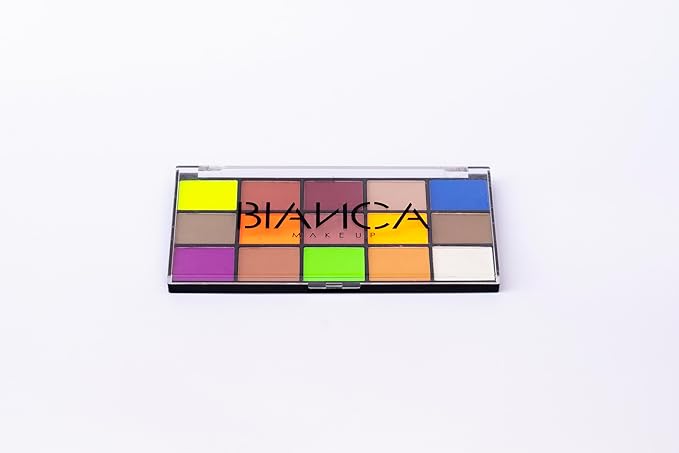 15 Colors Eyeshadow Palette | Versatile Range for Unlimited Eye Looks. (Neon)-Velvo Beauty