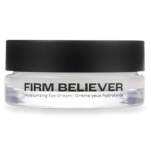 Firm Believer: 30ml Under Eye Cream with Vitamin C - Puffiness, Dark Circles, Eye Bags, Fine Lines and Wrinkles Reducer - Anti-Aging Eye Creams and Skin Care for Men and Women-Velvo Beauty