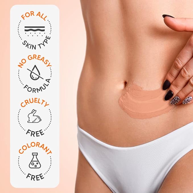 Cicatrissim Deep Stretch Mark Removal Cream - Innovative Formula With Pure and Powerful Natural Ingredients From Brazilian Flora - For All Stretch Marks & Skin Types.-Velvo Beauty