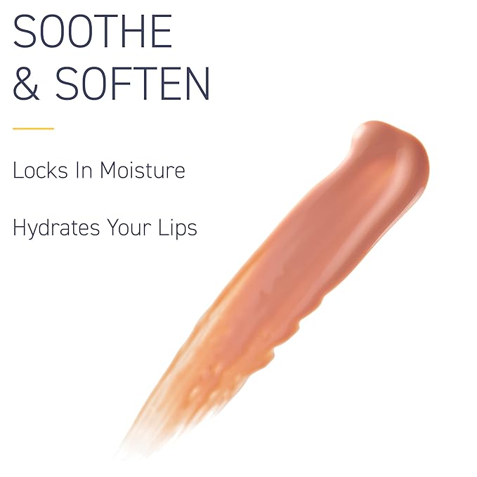 Brush On Block Sun Shine Protective Lip Oil SPF 30, Mineral Protection from UVA/UVB & Blue Light, Hydrating, Cruelty-Free, Gluten-Free, & Vegan, Nude-Velvo Beauty