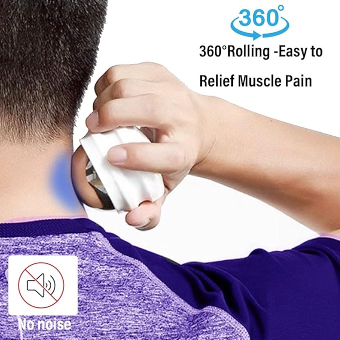 Cold Massage Roller Ball - Gifts for Boyfriend Him Men Women, Stays Cold for 6 Hours, Muscle Recovery Tools,Personal Care Massage Essentials,Rapidly Relieve Muscle Pain and Tension-Velvo Beauty