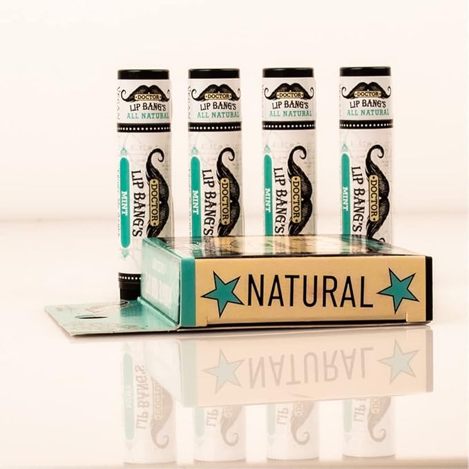 Super Moisturizing Lip Balm | 4 Pack | Mint-Velvo Beauty