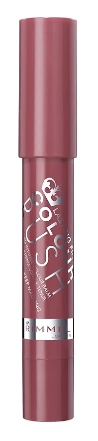 Rimmel Lasting Finish Colour Rush Lip Color Balm, Keep Mauving, 0.095 Fluid Ounce-Velvo Beauty