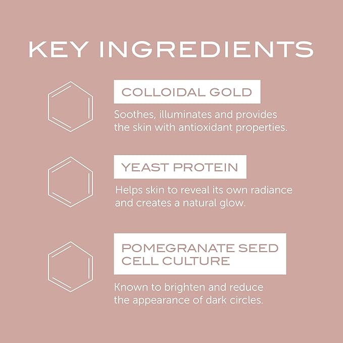 111SKIN Rose Gold Illuminating Eye Mask | Fragrance Free | Target Pigmentation | Illuminate Under-Eyes | Set of 8 (0.2 ounces each)-Velvo Beauty