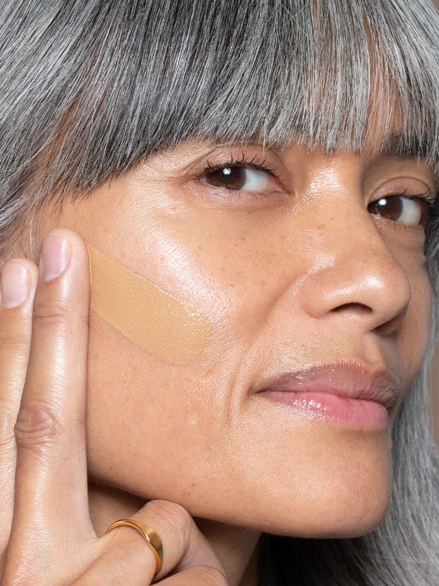 ILIA - True Skin Serum Foundation | Non-comedogenic, Cruelty-Free, Vegan, Weightless Feel, Buildable Coverage, Safe For Sensitive Skin (Cres SF8.75)-Velvo Beauty