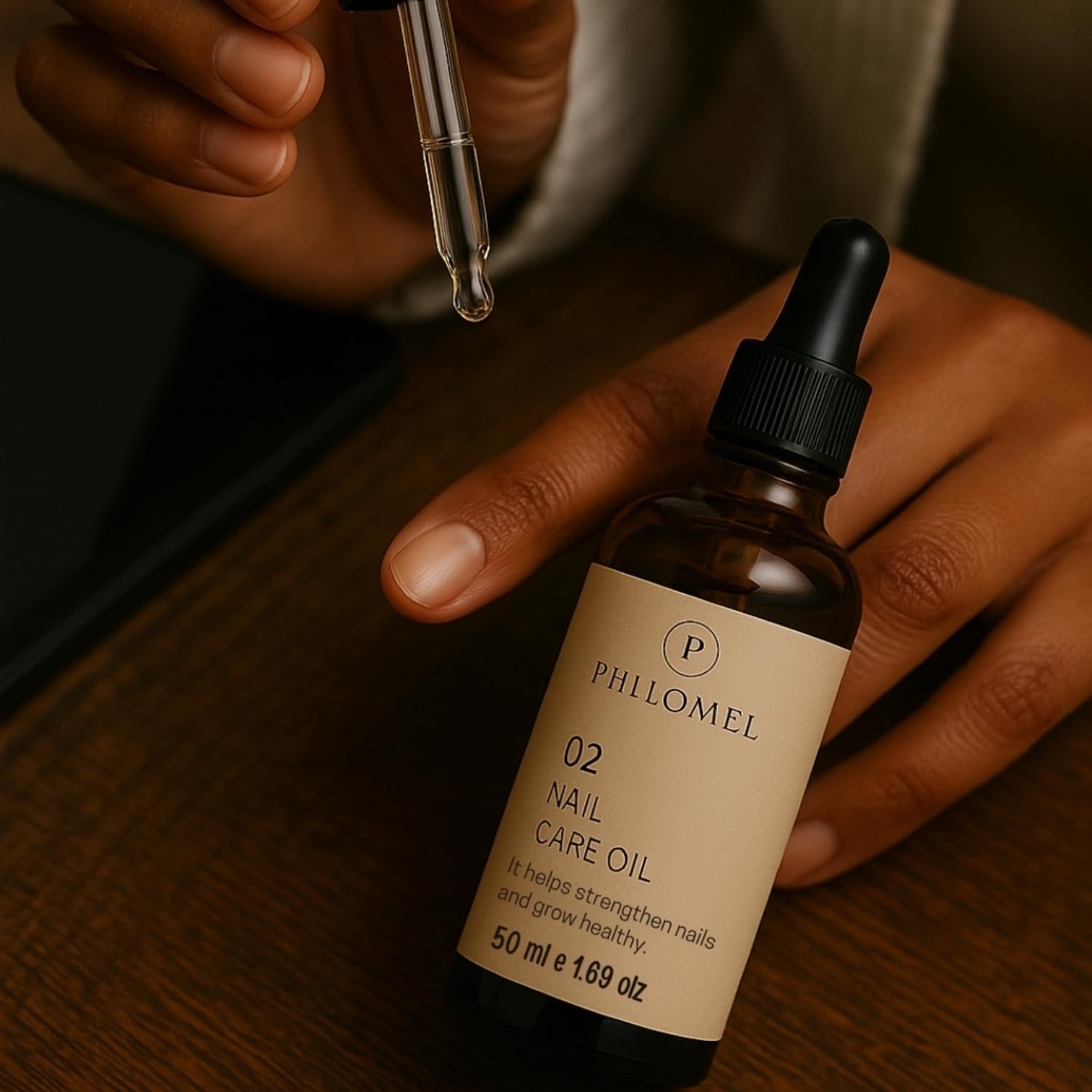 Philomel Nail Care Oil - Nail Hardener Extra Strong and Growth, Nail Strengthener and Growth-Velvo Beauty