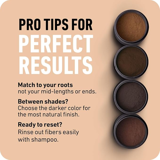 Boldify Hair Fibers Color Sample Kit - Fill In Thinning and Fine Hair for an Instantly Fuller, Thicker Look - 14 Shades for Women & Men - Light + Medium Browns-Velvo Beauty