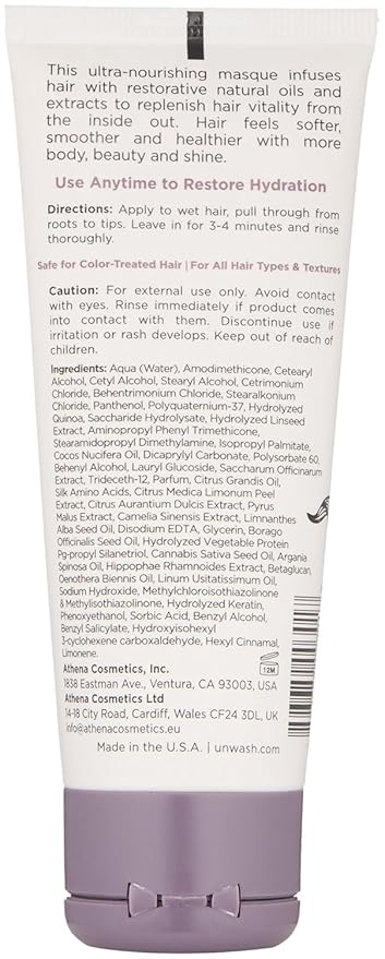 unwash Hydrating Masque Fresh, 2.5 Fl oz-Velvo Beauty