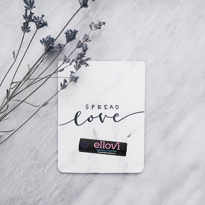 Natural Lip Butter Lip Balm - Nirvana - Pure Enough to Eat - Made With Just 6 Vegan Ingredients - Moisturizing Lip Care for All Day Hydration-Velvo Beauty