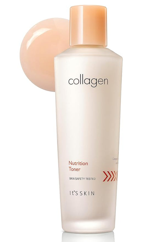 It'S SKIN Collagen Nutrition Toner, Anti-Wrinkle Face Toner with Marine Collagen, Firming & Revitalizing, Texture Refining pH Balancing & Nourishing Toner, 5.07 fl.oz.-Velvo Beauty