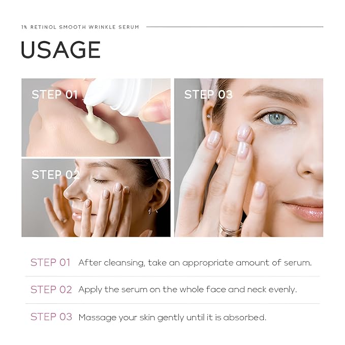 1% Retinol Serum for Face, Facial Serums for Anti Aging with Retinol, Niacinamide & Vitamin E for Fine Lines, Wrinkles & Dark Spots, Daily Skincare to Smooth & Firm Skin, 1.06 fl. oz, Pack of 2-Velvo Beauty