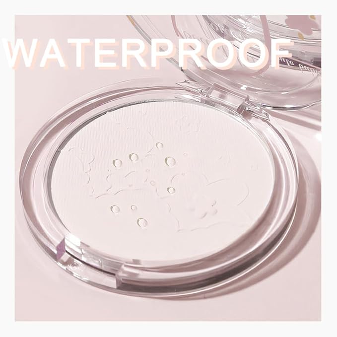 Face Oil Control Pressed Setting Powder-Clarifying Finishing Powder,Waterproof Long Lasting Setting Powder Makeup,Blurs Fine Lines&Imperfections,Translucent Powder Setting Powder with Powder Puff-Velvo Beauty