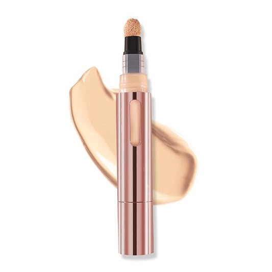 Mally Beauty - The Plush Pen Brightening Concealer Stick - Fair - Hydrating Turmeric, Vitamin E, and Hyaluronic Acid Infused Formula - Medium Buildable Coverage with a Natural, Smooth Finish-Velvo Beauty