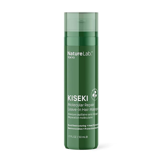 NatureLab.TOKYO Kiseki Molecular Repair Leave-In Hair Masque – Deep Conditioning Treatment to Restore, Strengthen & Bond Damaged Hair – Repair Split Ends, Add Shine & Smoothness – 1.7 Fl Oz-Velvo Beauty