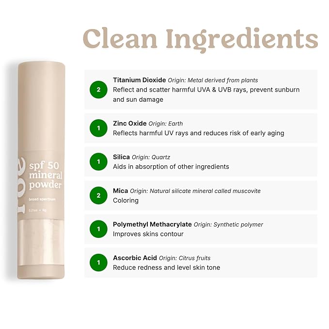 Roe Wellness- Kids SPF 50 Brush On Mineral Sunscreen Powder EWG Certified, Non-Toxic, Reef-Friendly, Easy to Apply for Kids, Babies & Parents (2Pack)-Velvo Beauty