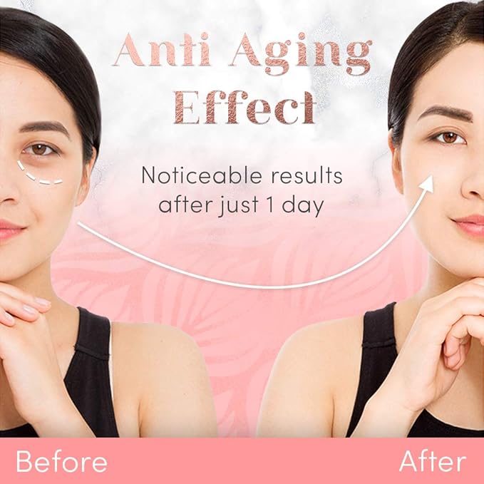 24k Gold Collagen Eye Pads Mask (Gold)-Velvo Beauty