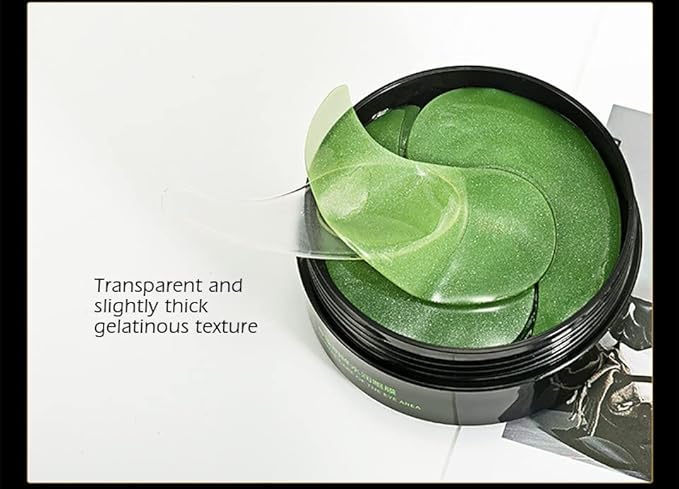 Senana MarinaUnder Eye Masks, Eye Lines And Moisturizing Eye Patches, Moisturizing, Nourishing, Improving Eye Bags, Dark Eye Circles, Under Eye Gel Pads with Collagen Hyaluronic Acid (60 Pieces) (Deep Seaweed Collagen)-Velvo Beauty